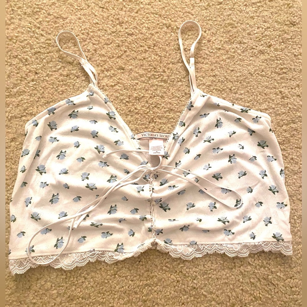 Victoria Secret Lace Up Bralette Tank